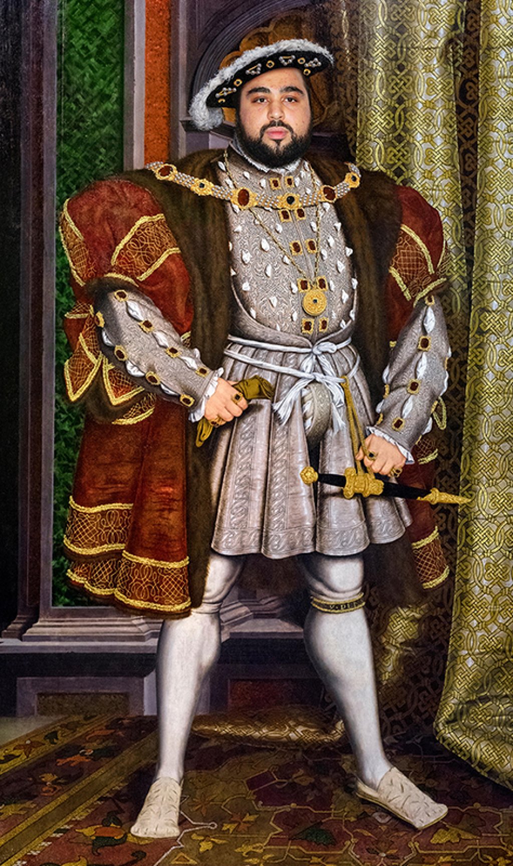 Asim Choudry as Henry VIII.